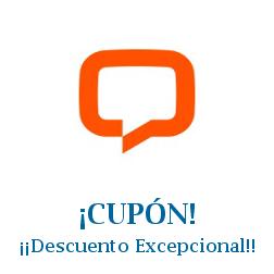 Logo de la tienda LiveChat con cupones de descuento