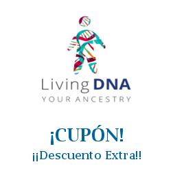 Logo de la tienda Living DNA con cupones de descuento