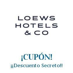 Logo de la tienda Loews Hotels con cupones de descuento