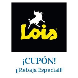 Logo de la tienda Lois Jeans con cupones de descuento