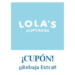 Logo de la tienda Lolas Cupcakes con cupones de descuento