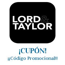 Logo de la tienda Lord and Taylor con cupones de descuento