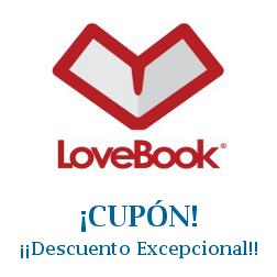 Logo de la tienda Love Book Online con cupones de descuento