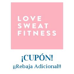 Logo de la tienda Loves Weat Fitness con cupones de descuento