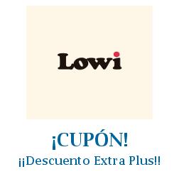 Logo de la tienda Lowi con cupones de descuento