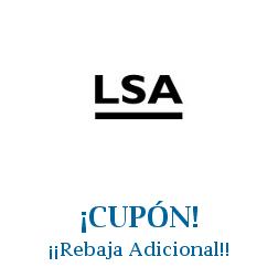 Logo de la tienda LSA International con cupones de descuento