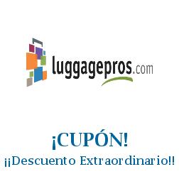 Logo de la tienda Luggage Pros con cupones de descuento