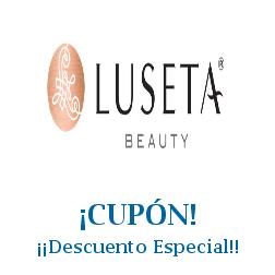 Logo de la tienda Luseta Beauty con cupones de descuento