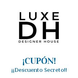 Logo de la tienda LuxeDH con cupones de descuento