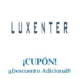 Logo de la tienda Luxenter con cupones de descuento