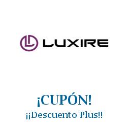 Logo de la tienda Luxire con cupones de descuento