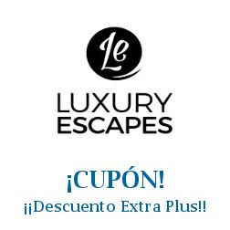 Logo de la tienda Luxury Escapes con cupones de descuento