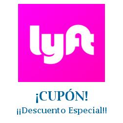 Logo de la tienda Lyft con cupones de descuento