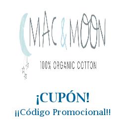 Logo de la tienda Mac and Moon con cupones de descuento