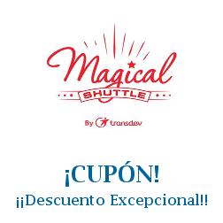 Logo de la tienda Magical Shuttle con cupones de descuento