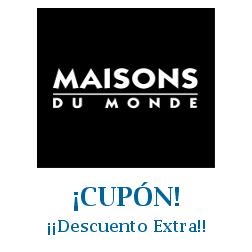 Logo de la tienda Maisons du Monde con cupones de descuento