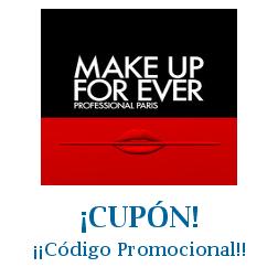 Logo de la tienda Make Up For Ever con cupones de descuento