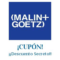 Logo de la tienda Malin and Goetz con cupones de descuento