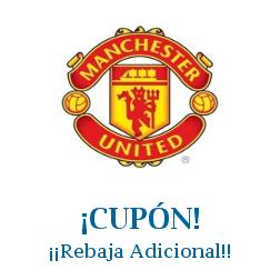 Logo de la tienda Manchester United con cupones de descuento