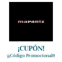 Logo de la tienda Marantz con cupones de descuento