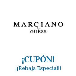 Logo de la tienda Marciano con cupones de descuento
