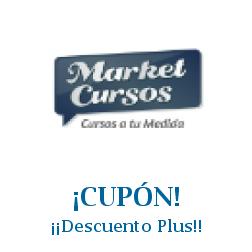 Logo de la tienda Marketcursos con cupones de descuento