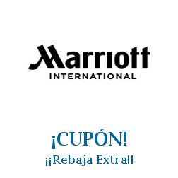 Logo de la tienda Marriott con cupones de descuento