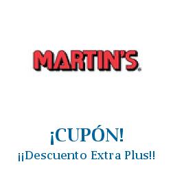 Logo de la tienda Martins con cupones de descuento