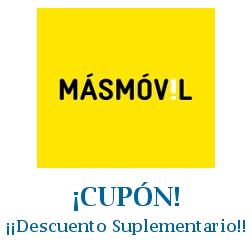 Logo de la tienda Más Móvil con cupones de descuento