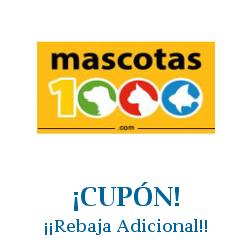 Logo de la tienda Mascotas1000 con cupones de descuento