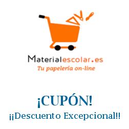 Logo de la tienda Material Escolar con cupones de descuento