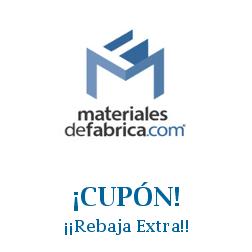 Logo de la tienda Materialesdefabrica con cupones de descuento