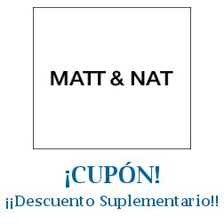 Logo de la tienda Matt & Nat con cupones de descuento