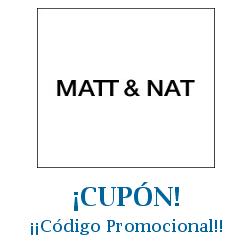 Logo de la tienda Matt&Nat con cupones de descuento