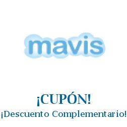 Logo de la tienda Mavis con cupones de descuento