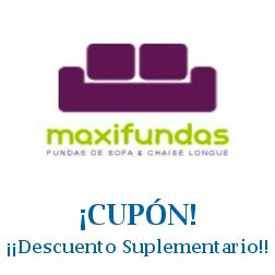 Logo de la tienda Maxifundas con cupones de descuento