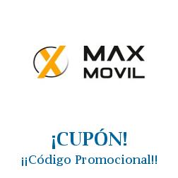 Logo de la tienda Maxmovil con cupones de descuento