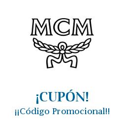 Logo de la tienda MCM con cupones de descuento