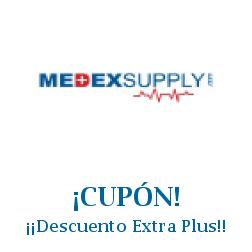 Logo de la tienda MedexSupply con cupones de descuento