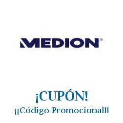 Logo de la tienda Medion con cupones de descuento