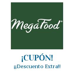 Logo de la tienda MegaFood con cupones de descuento