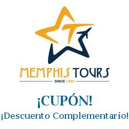 Logo de la tienda Memphis tours con cupones de descuento