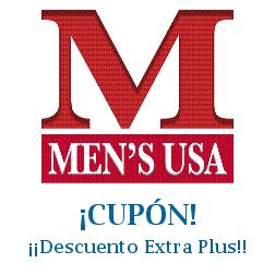 Logo de la tienda Mens USA con cupones de descuento