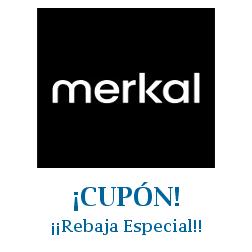Logo de la tienda Merkal con cupones de descuento