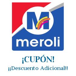 Logo de la tienda Meroli con cupones de descuento