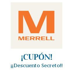 Logo de la tienda Merrell con cupones de descuento