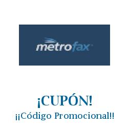 Logo de la tienda MetroFax con cupones de descuento