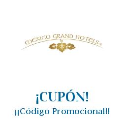 Logo de la tienda Mexico Grand Hotels con cupones de descuento