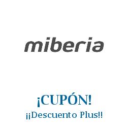 Logo de la tienda Miberia con cupones de descuento