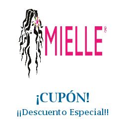 Logo de la tienda Mielle Organics con cupones de descuento